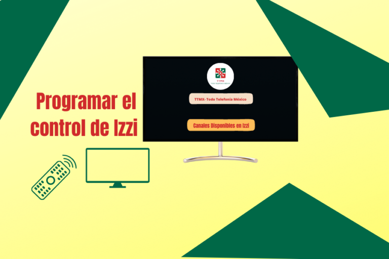 Programar el control de Izzi Guía paso a paso